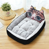 3D Doghead Dog Bed