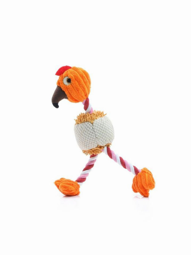 Funky Bird Rope Dog Toy
