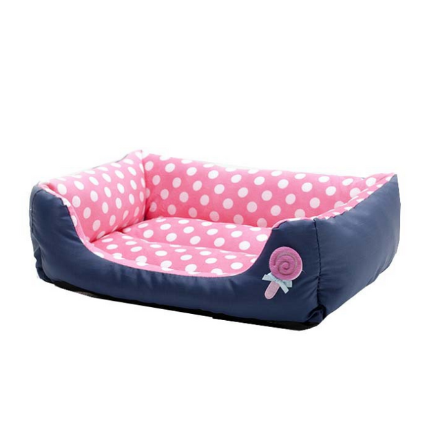 Polka Dog Bed