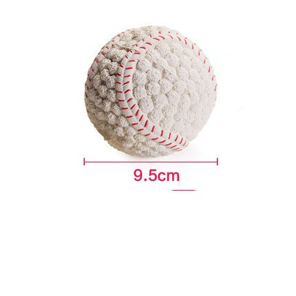 Rugby Tennis Dog Bite Sounding Ball Pet Toy