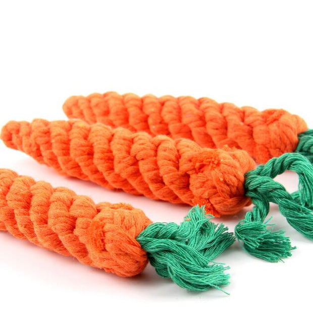 Knotted Carrot Toy