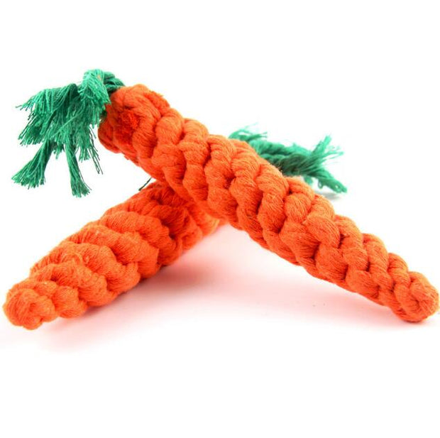 Knotted Carrot Toy