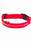 Adjustable LED dog collar with 3 modes