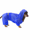 Polyester breathable dog raincoat and rainjacket