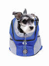 blue dog backpack