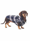 Trendy hipster plaid dog shirt