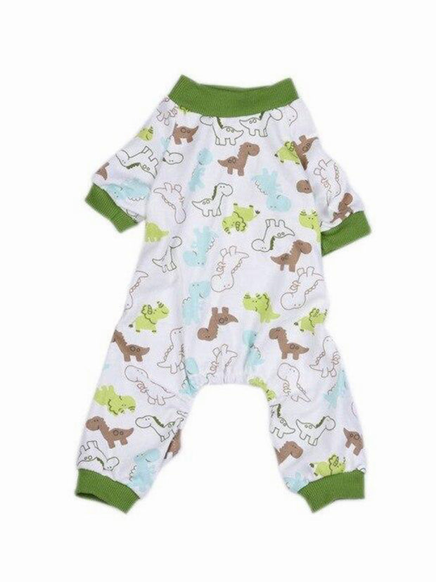 dinosaur dog pyjama onesie