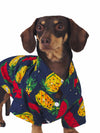 Fashionable summer and spring Hawaiian dog shirt