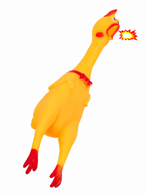 Funny Screaming Chicken Dog Toy