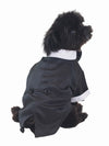 Formal dog tuxedo shirt with bow tie for weddings and parties