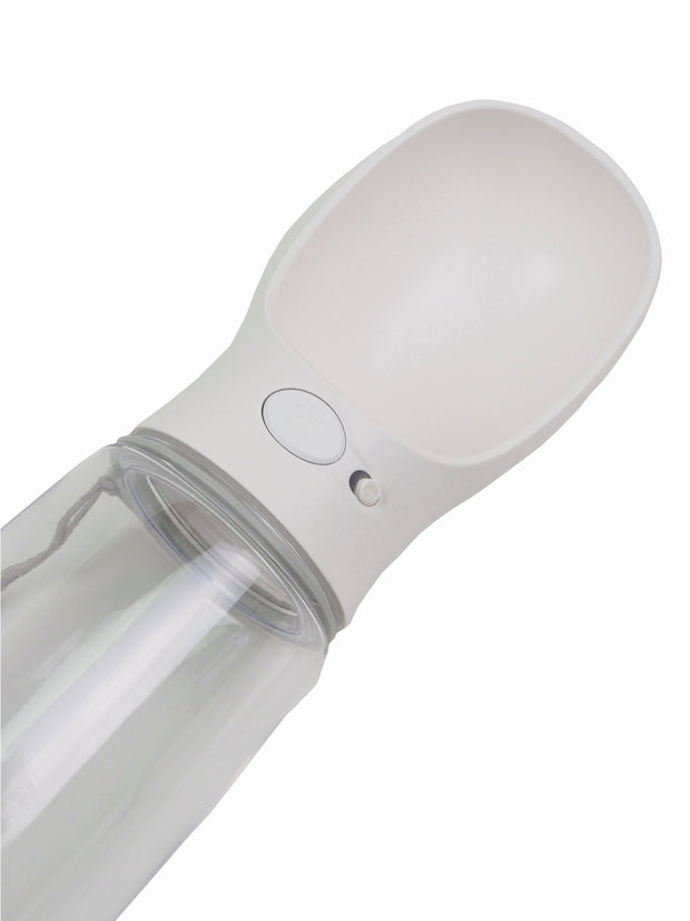 Modern plastic portable dog water bottle