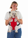Small puppy dog mesh carrier bag
