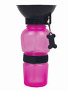 Dog water bottle for travelling
