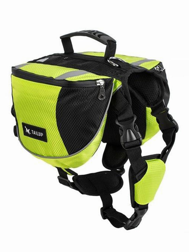 yellow dog carrier harness
